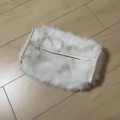 Francfranc フランフラン ティッシュボックスカバー ファー