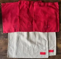 ★まとめ売り/VALENTINO/保存袋/巾着袋/5枚/収納/ヴァレンティノ