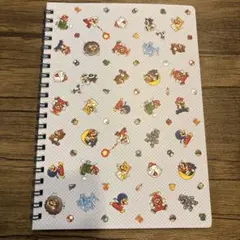 【新品未使用】マリオキャラクター スパイラルノート A5サイズのサムネイル