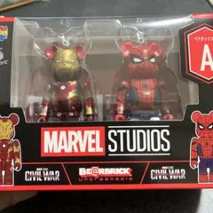 MARVEL BE@RBRICK アイアンマン スパイダーマン 2体セット