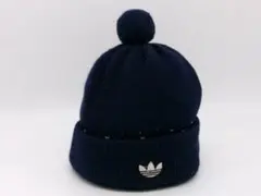 アディダス adidas ニット帽 帽子 ■ メンズ サイズ45cm ネイビー系のサムネイル