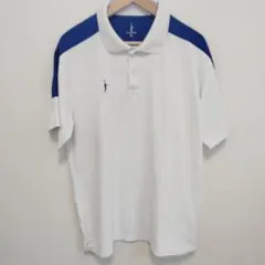 XLサイズ インザペイント バスケット ポロシャツ IN THE PAINT 青