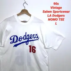 美品 90s USA製 野茂英雄 ロサンゼルスドジャース メッシュ