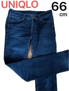 UNIQLO ストレートデニム 66cm ダークブルー