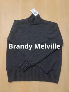 Brandy melville ウール タートルネックニット