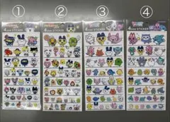 たまごっち　4サイズステッカー　4個セット