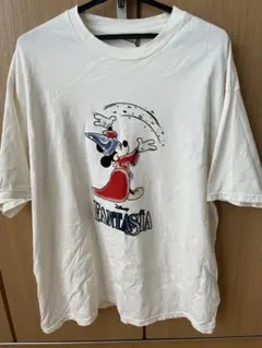 FREAK’S STORE オフホワイト　半袖Tシャツ　ミッキー