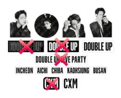 き*ら様 DOUBLE UP CxM　ステッカーセット