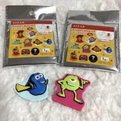 新品【PIXAR ラバーマグネット】ドリー　マイク 2個セット　ピクサーのサムネイル