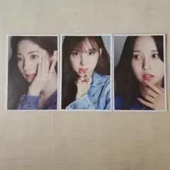 TWICE ナヨン、ミナ、ダヒョン 3枚セット