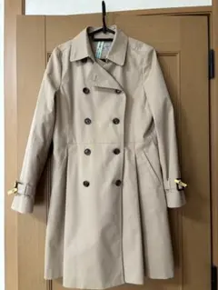 LES MUESベージュ トレンチコート・Mビジネス 就活 卒業 入学