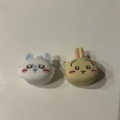 ちいかわ　おかおミニシリコンポーチ　ウサギ　モモンガ