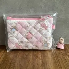 シークレットミニフラットポーチ めじるしアクセサリー マロンクリーム