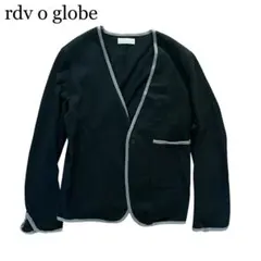 rdv o globe コットンカーディガン