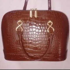 Luna Beca クロコダイル風ショルダーバッグ