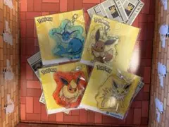 【値下げ】ポケモン アクリルキーホルダー 4個セット　ファミマ