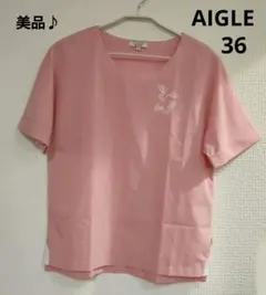 AIGLE　エーグル　Tシャツ　ドライメッシュ　レディース　36のサムネイル