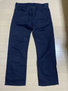 FULL COUNT コットンブラックパンツ　 1887 W32 L34のサムネイル