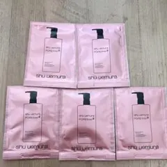 shu uemura クレンジングオイル サンプル　5パック