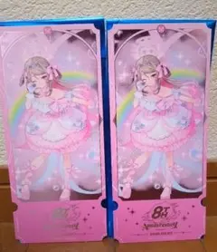 にじさんじ 魔界ノりりむ 8周年 特典 チケット風カード 2点