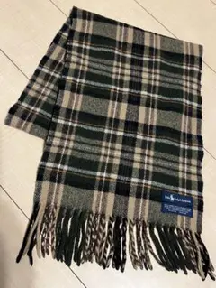 ★美品★Polo Ralph Lauren★チェック柄マフラー★送料込み★