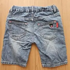 DOUBLE-B デニムショートパンツ 90