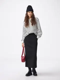 完売品　GU ブラック タイトスカート Sサイズ