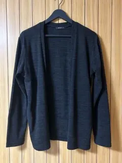 COMME CA ISM ブラック カーディガン