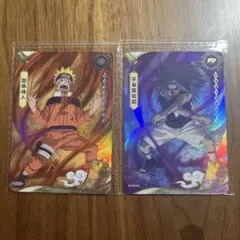 NARUTO KAYOU限定 ナルト サスケ 未開封 PR カード2枚 - メルカリ