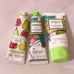 yc☆未使用☆ ロクシタン エルバヴェール ハンドクリーム 等 3点