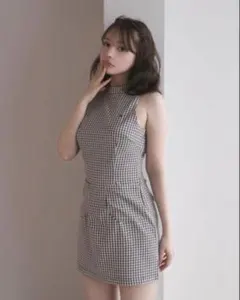 2026年最新】Natalie check mini dress andmaryの人気アイテム - メルカリ