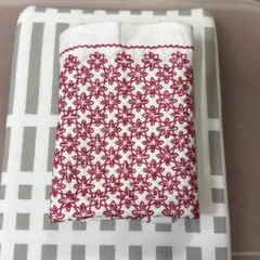 刺し子ふきん　完成品　クレマチスのサムネイル