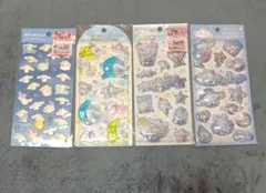 シナモンロール　シール4点セット