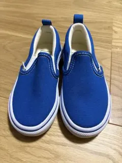 バンズ スリッポン　青　15㎝　着用少
