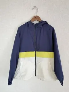 C.O.L.Z.A フード付きジャケット M ネイビー/ホワイト/イエロー