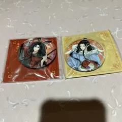 魔道祖師 完結記念展 ゴールドメタリック 缶バッジ 一期 - メルカリ
