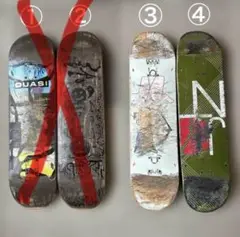 ③④の2枚　中古デッキ　8inch
