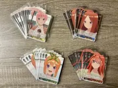 五等分の花嫁 ヴァイスシュヴァルツ 5年後も五人で PR まとめ売り