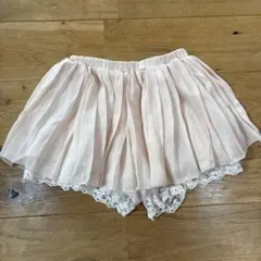 ピンクキュロットスカート　120㎝