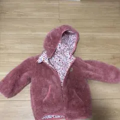 ピンク フリース アウター 90
