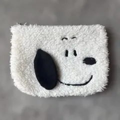 スヌーピー ゼクシィ　もふもふ　マルチポーチ　スヌーピー ポーチ　付録