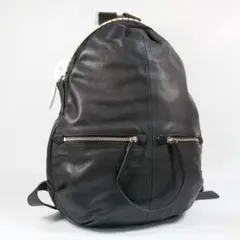 美品✨カワカワ kawa-kawa サメリュック ビッグジップ レザー ブラックのサムネイル