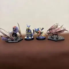 モンスター Hunter amiibo2体とフィギュア2体