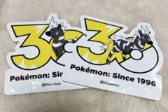 韓国限定 ポケモン メガフェスタ 30周年 ランダムステッカー 4枚セット