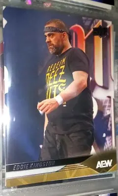 AEW　新日本プロレス　ROH　エディ・キングストン　プロレス　カード