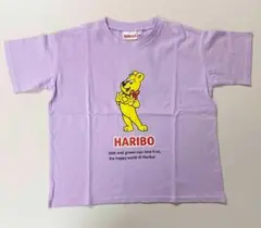 新品 160 ★ コストコ HARIBO 半袖 Tシャツ ゴールドベア パープルのサムネイル