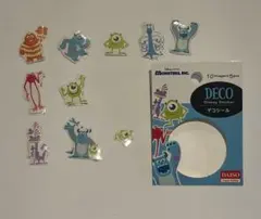 モンスターズ・インク デコステッカー 10枚入り（足りないピースもございます）