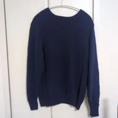 ラムクルーネックセーター ニット