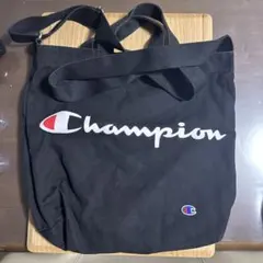 Champion 2WAY キャンバス ショルダーバッグ ブラック ×2