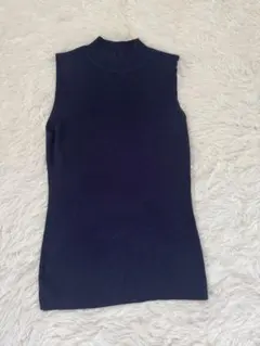GAP ノースリーブ ニット ネイビー XS